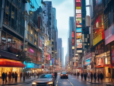 商业与城市相遇的商业之城