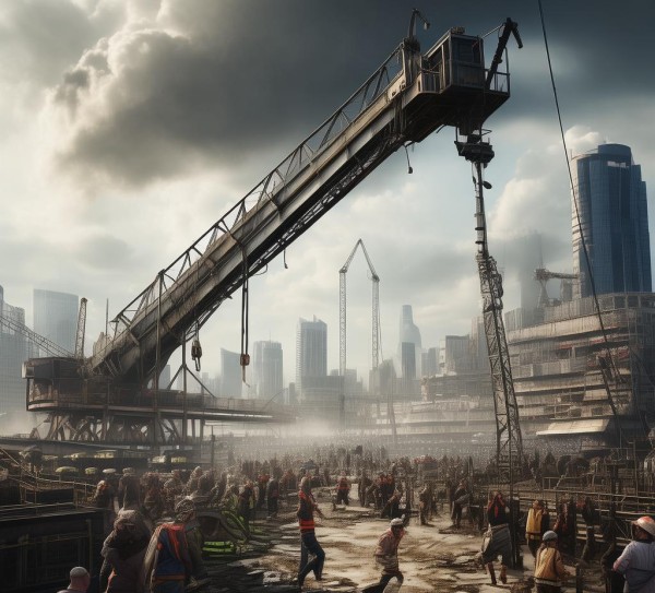 商贸城塔吊事故，危机四伏