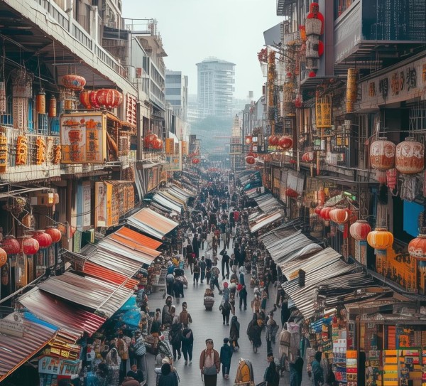 即墨中梁商贸城，商海沉浮与文化传承的交织