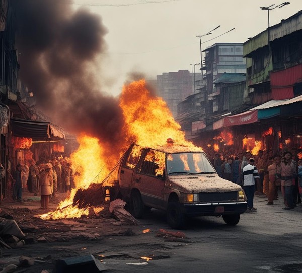 西南商贸城车辆自燃事件，警示机制不健全